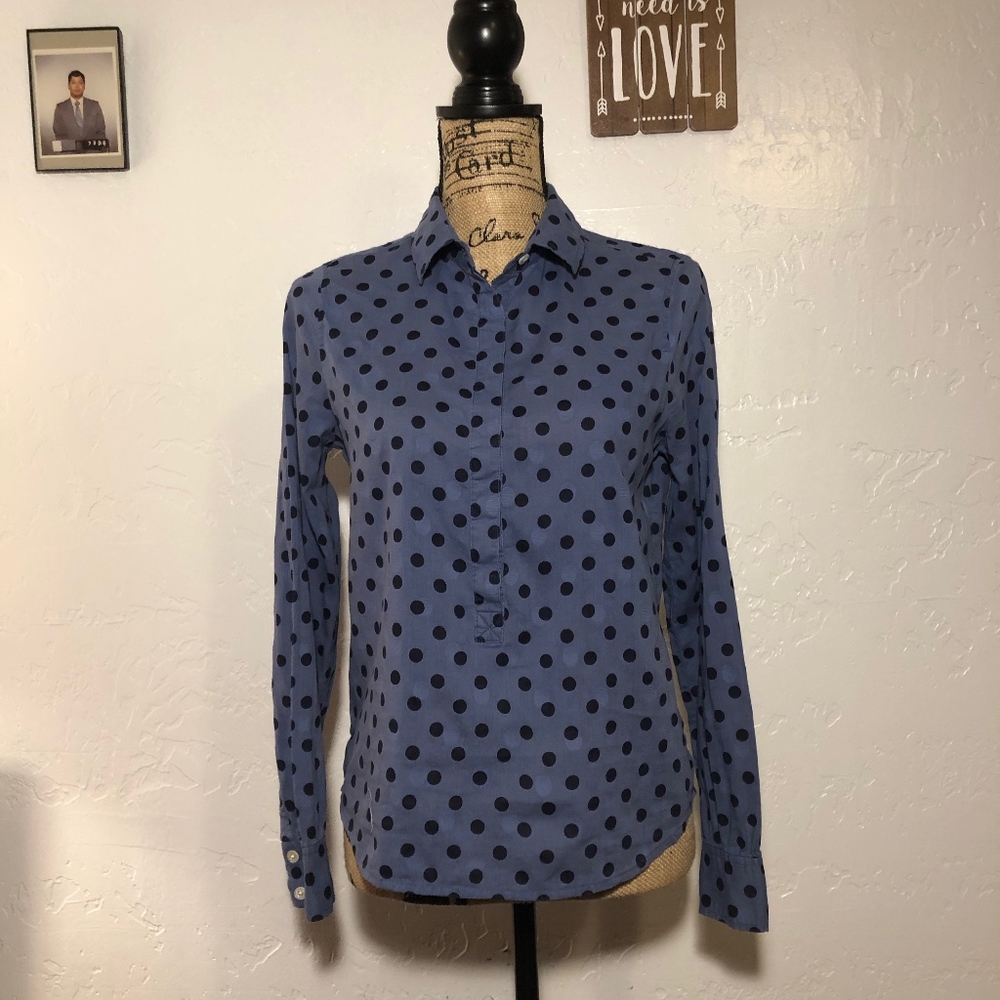 J. Crew button down blouse, size XS